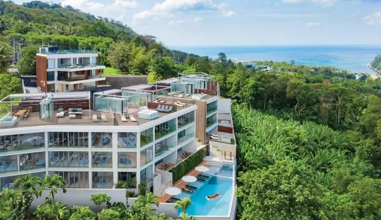 Duplex de luxe de 3 chambres avec vue sur mer à louer à Bluepoint Patong