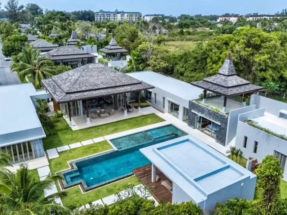 Villa Botanica Bangtao à louer à Phuket avec piscine privée