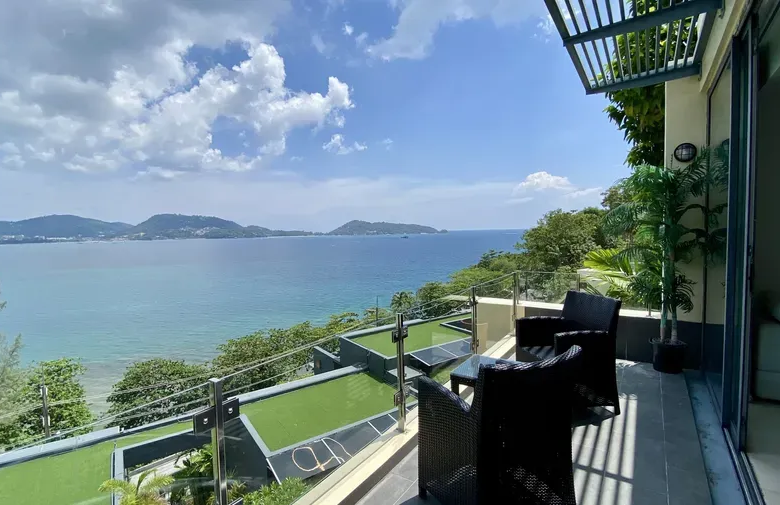 Indochine Resort Penthouse for Sale in Patong – 2 Bedrooms, Private Pool & Sea View