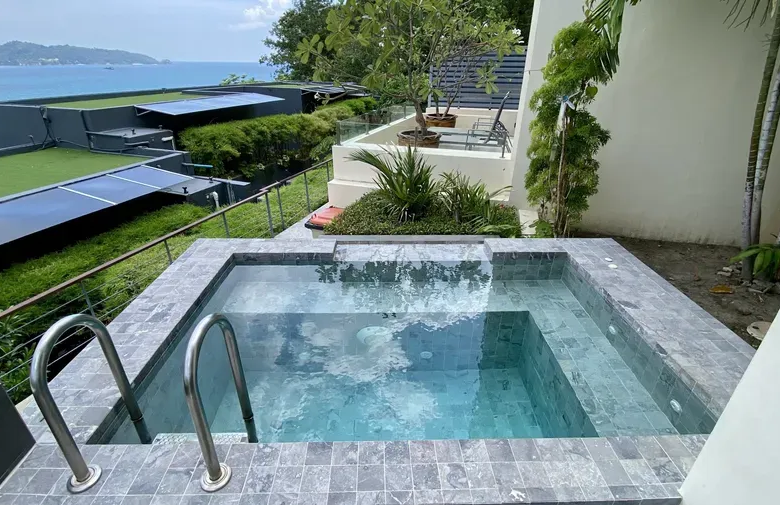 Indochine Resort Penthouse for Sale in Patong – 2 Bedrooms, Private Pool & Sea View