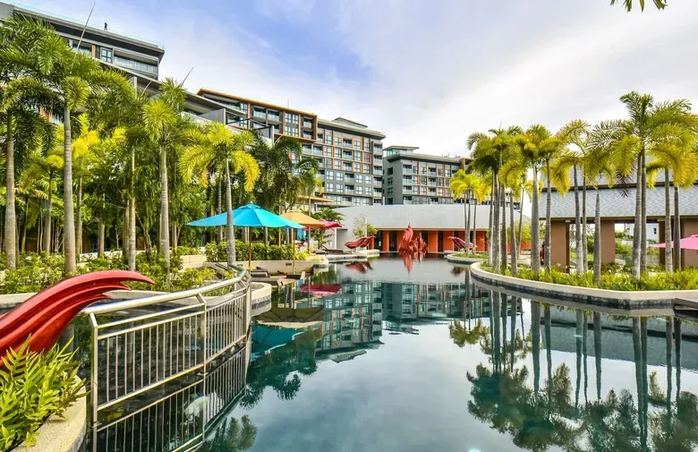 Appartement en copropriété à vendre au Mida Grande Resort de Surin, Phuket – 1 chambre, vue mer, pleine propriété pour étrangers