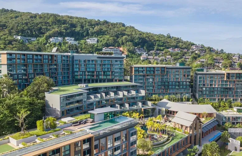 Appartement en copropriété à vendre au Mida Grande Resort de Surin, Phuket – 1 chambre, vue mer, pleine propriété pour étrangers