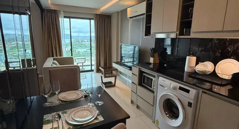 Appartement en copropriété à vendre au Mida Grande Resort de Surin, Phuket – 1 chambre, vue mer, pleine propriété pour étrangers