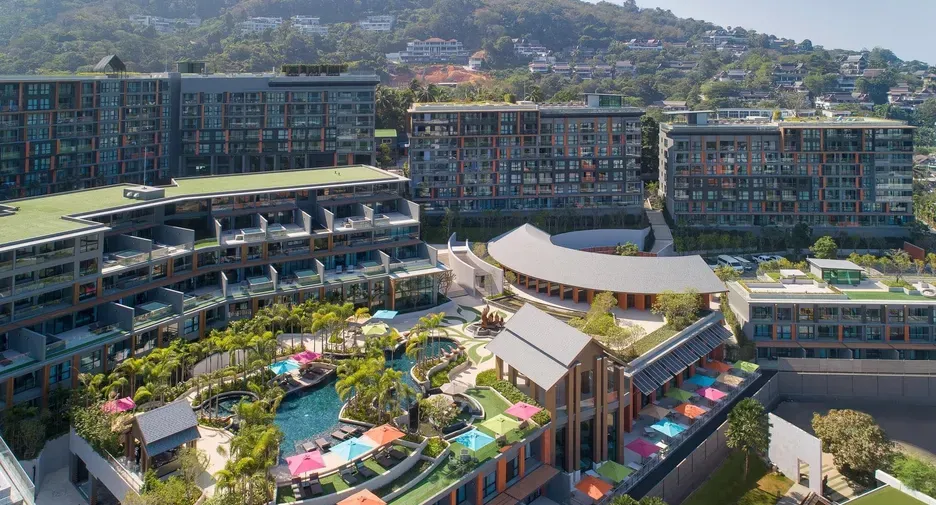 Appartement en copropriété à vendre au Mida Grande Resort de Surin, Phuket – 1 chambre, vue mer, pleine propriété pour étrangers