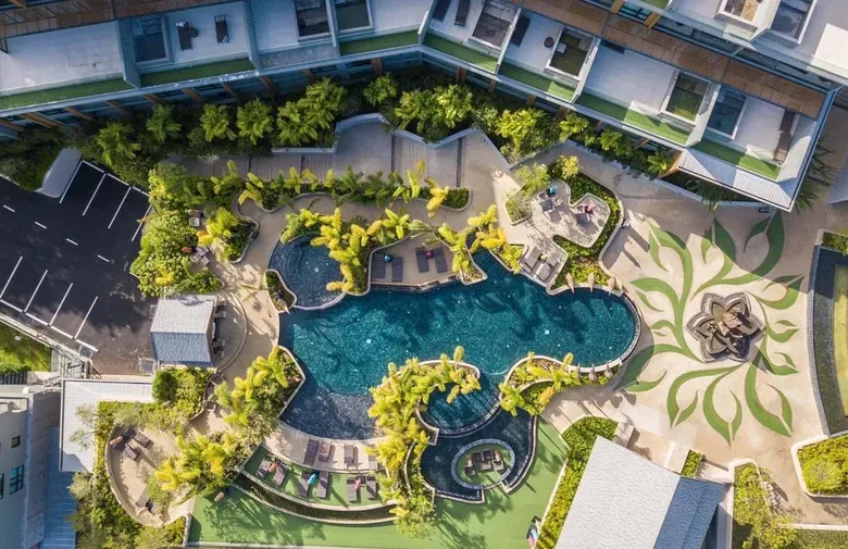 Appartement en copropriété à vendre au Mida Grande Resort de Surin, Phuket – 1 chambre, vue mer, pleine propriété pour étrangers