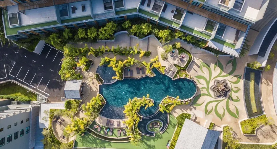 Appartement en copropriété à vendre au Mida Grande Resort de Surin, Phuket – 1 chambre, vue mer, pleine propriété pour étrangers