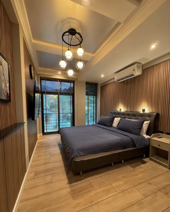 Maison moderne de 3 chambres avec jardin privé à louer à Kamala, Phuket