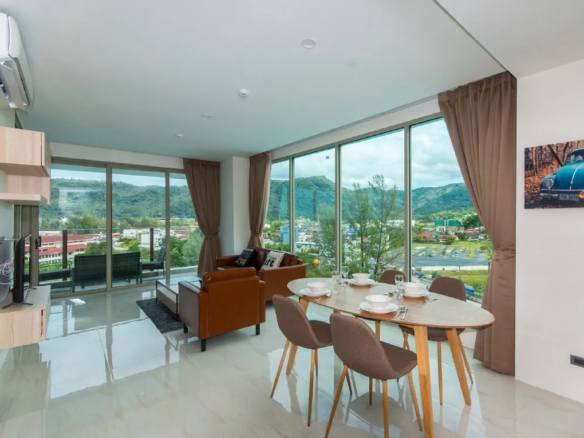 Appartement Oceana Kamala à louer – Appartement d'angle de 2 chambres avec vue panoramique sur la mer