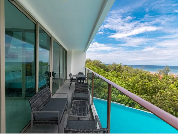 2-Bedroom Corner Condo with Panoramic Sea Views for Rent at Oceana Kamala