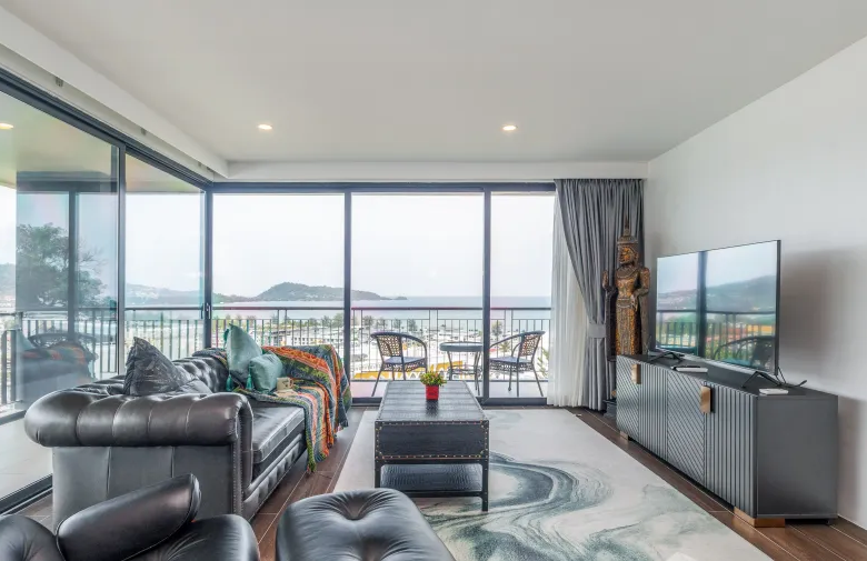 3 Bedroom Sea View Penthouse for Sale in Patong – The Bliss Condominium