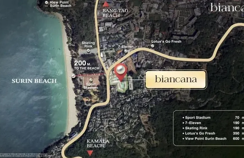 The Title Biancana Surin – Condos for Sale Near Surin Beach