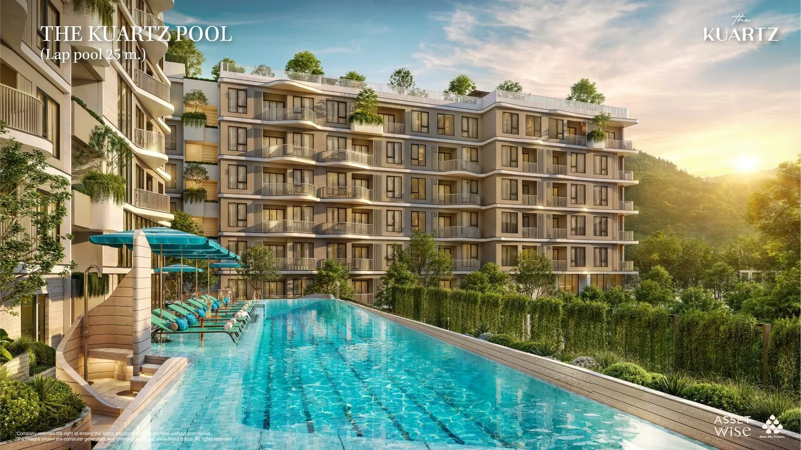 Appartements KUARTZ à Karon Beach à vendre – Prix de lancement