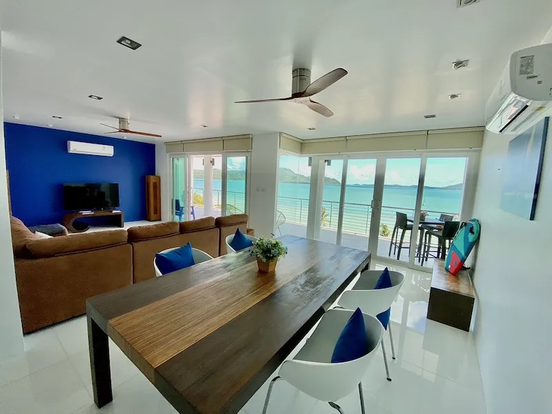 Waterside Panwa 4-Bedroom Beachfront Duplex for Rent – Ao Yon Phuket